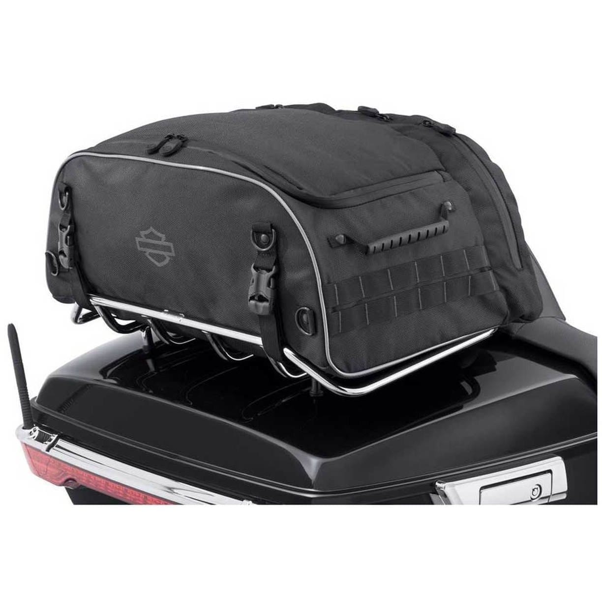 Harley-Davidson® Onyx Premium Luggage Collapsible Tour-Pak Rack Bag