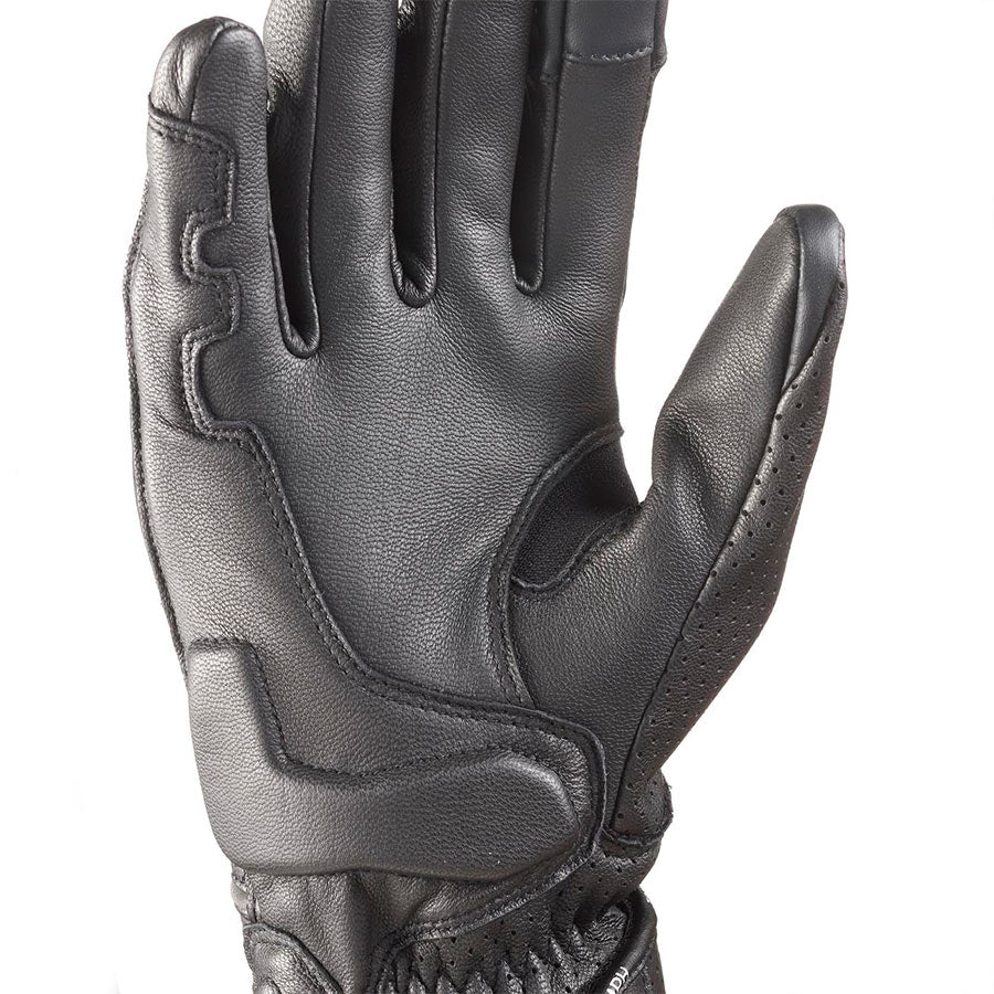 Triumph Jansson Perforated Leather Gloves - Black