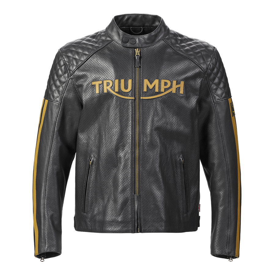 Triumph leather jacket sale