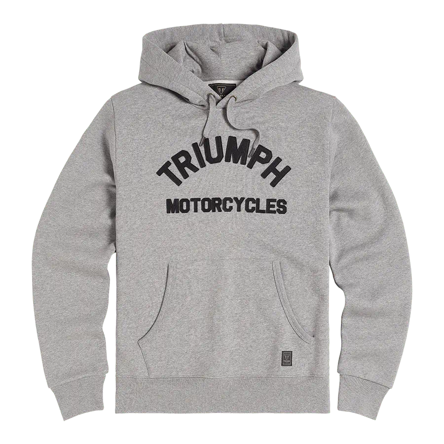 Triumph Carrick Pull On Hoodie Grey Marl LIND