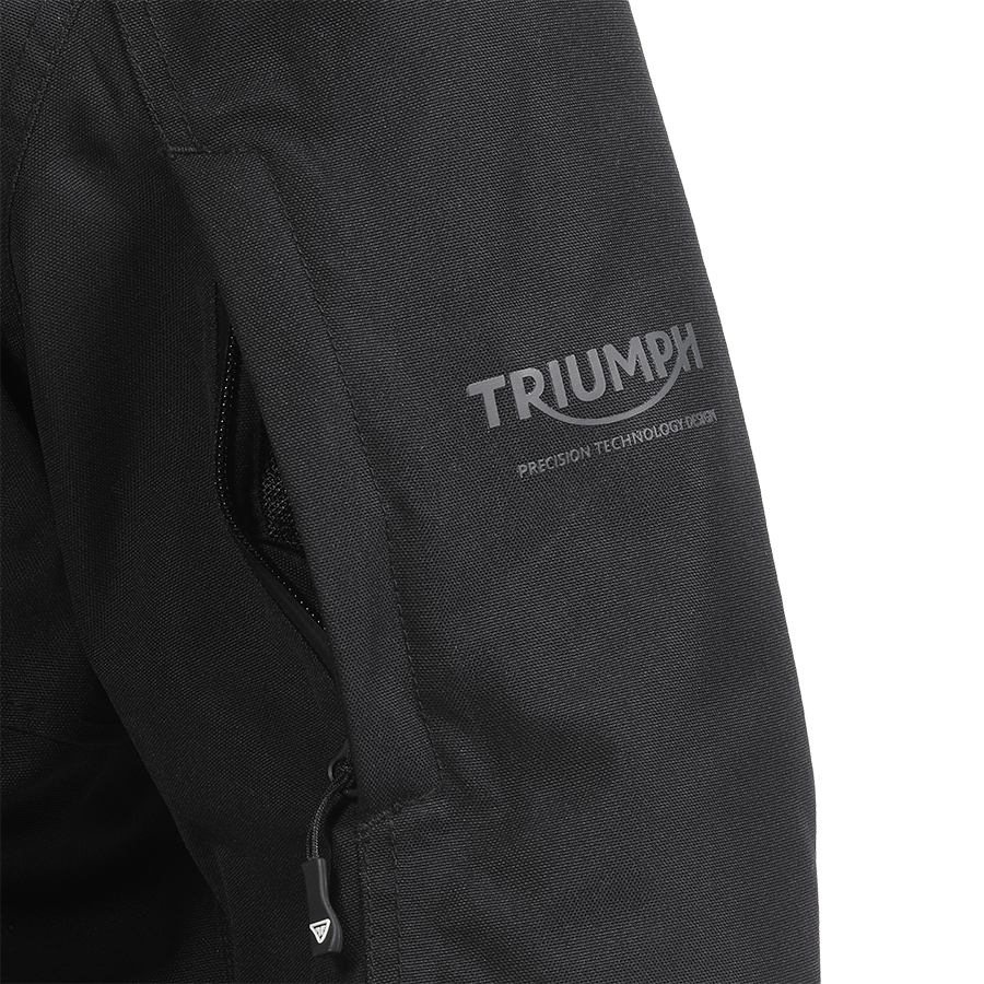 Triumph Warrior Jacket in Black