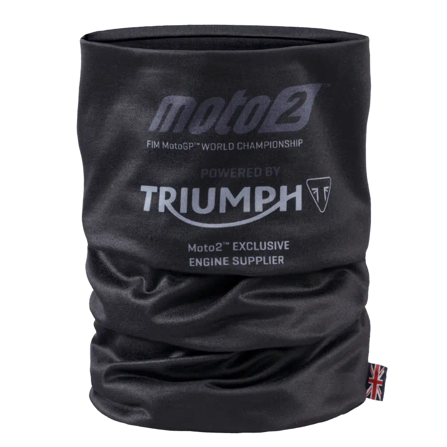 Triumph Moto2™ GP Reversible Neck Tube in Black