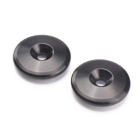 Triumph Accessories Triumph Bar End Finishers - Black - Street Triple