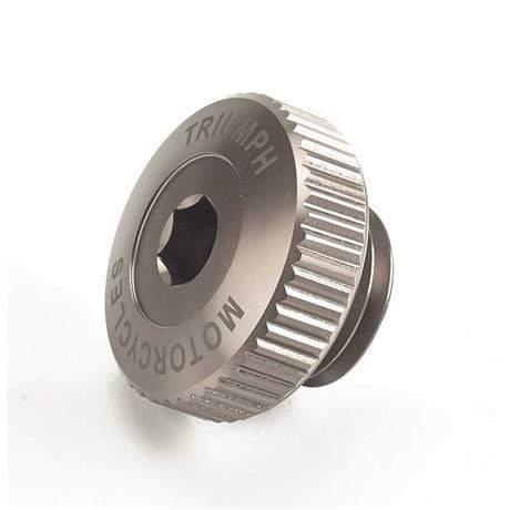 Triumph Accessories Triumph Machined Oil Filler Cap - Gunmetal