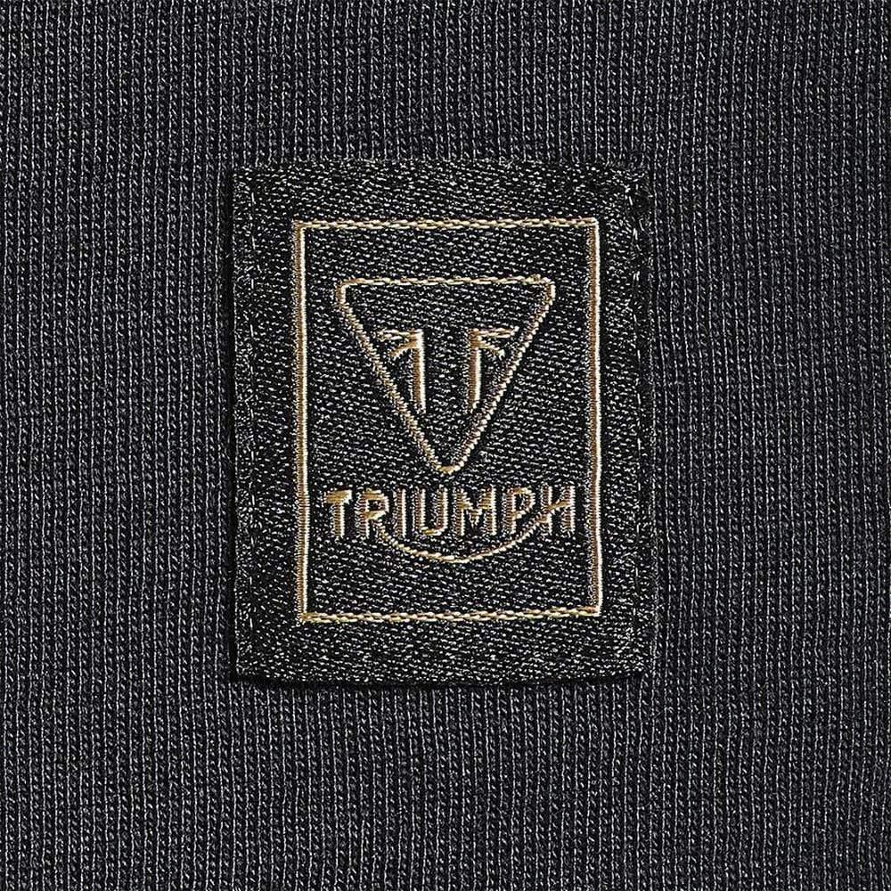 Triumph Devon Flag T-Shirt - Jet Black