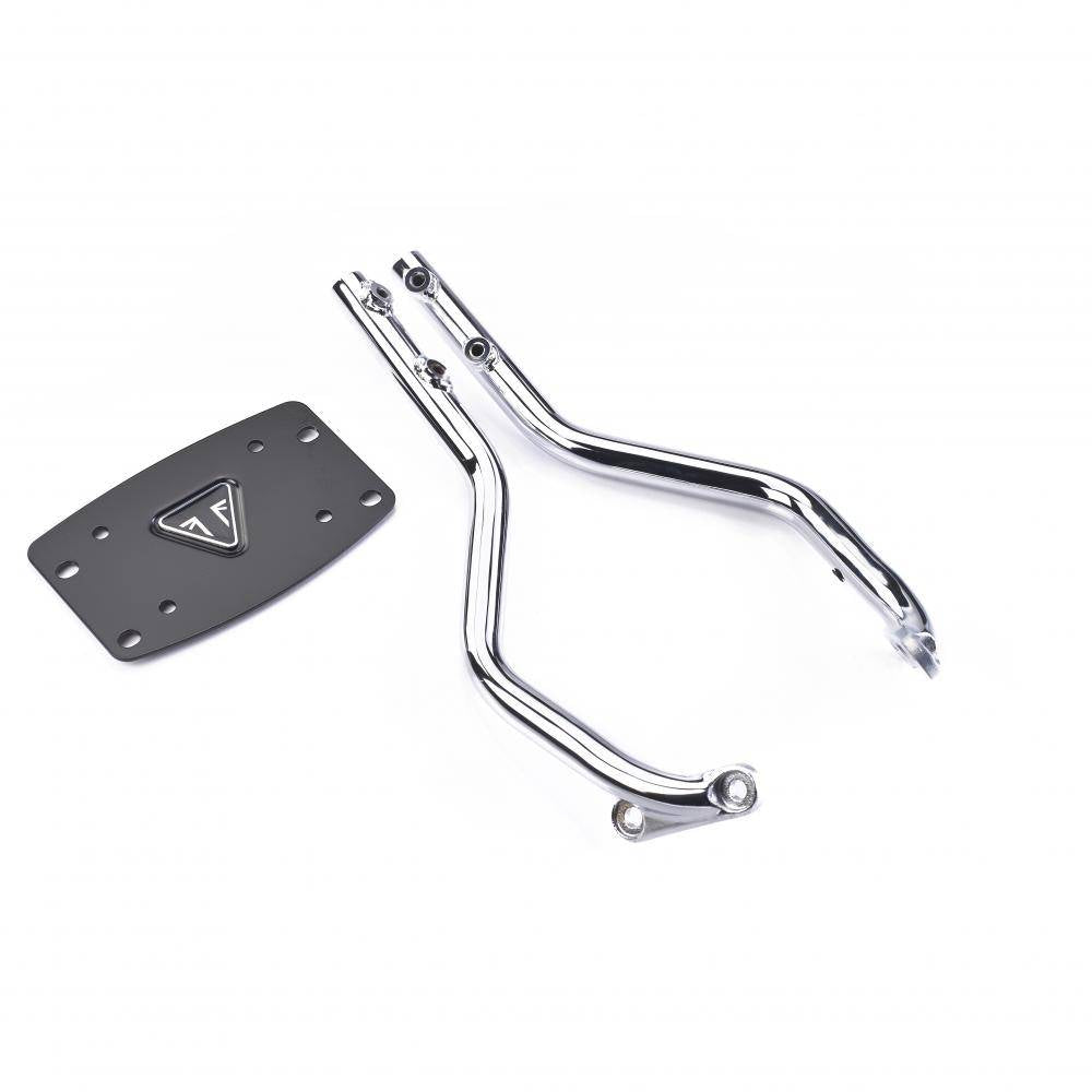 Triumph Passenger Backrest Uprights - Chrome