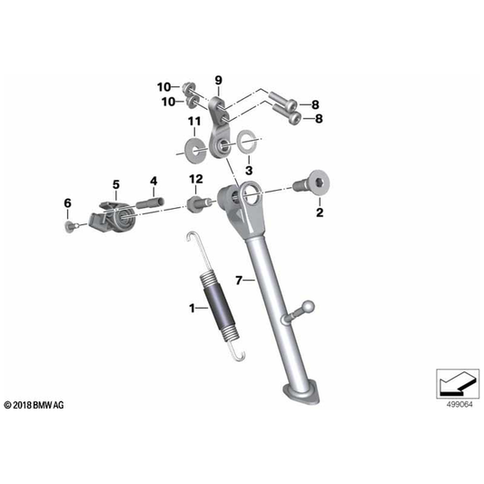 G310R Supporting Bracket - 46539457229