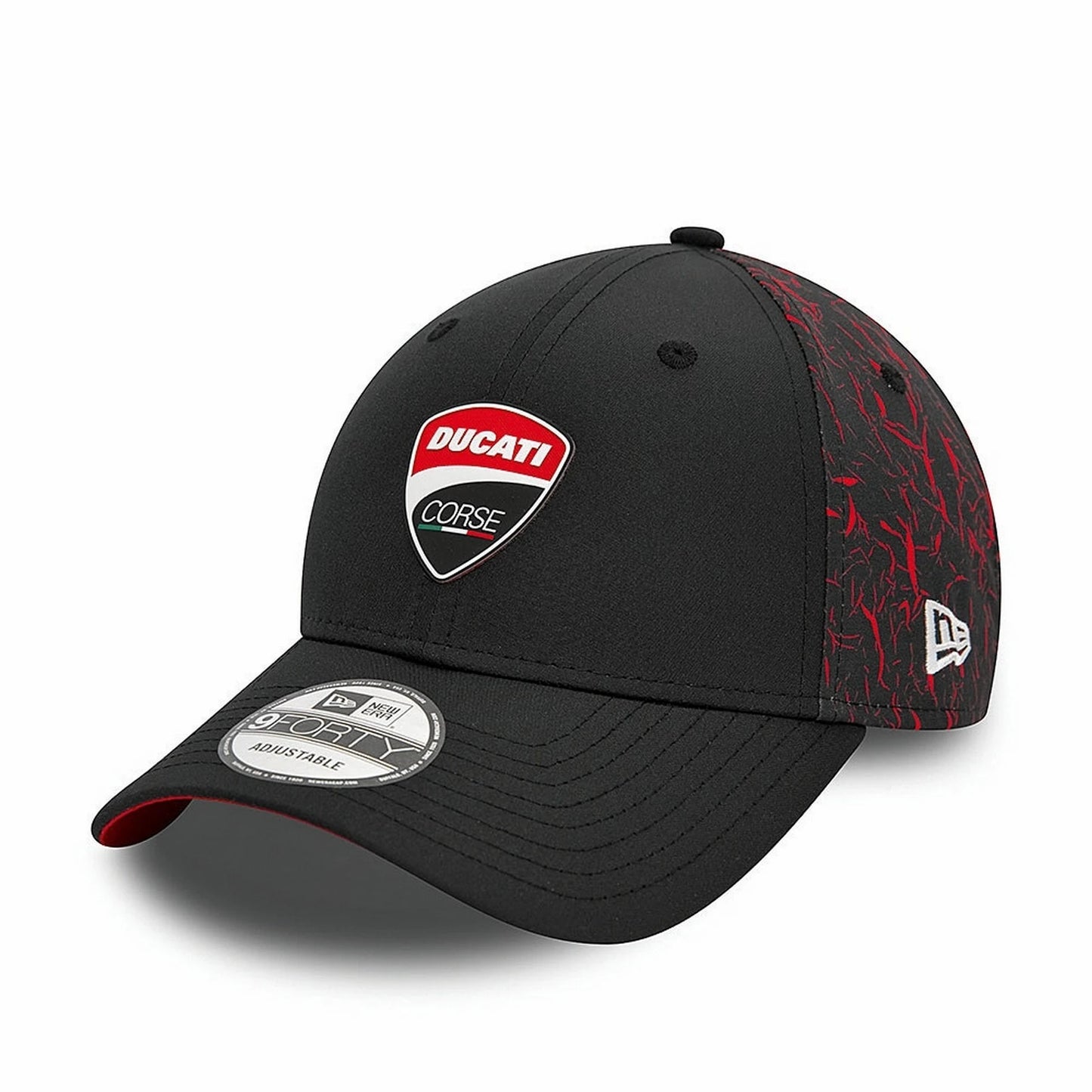 Ducati Corse Black Cap - DC Crinkle