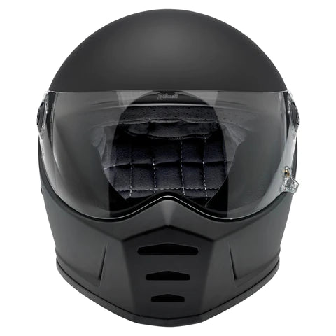 Biltwell Lane Splitter Helmet - Flat Black