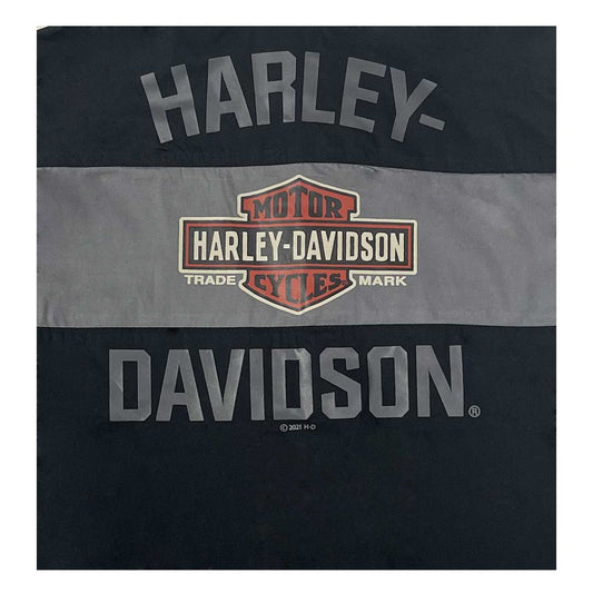Harley-Davidson® Little Boys' #1 Short Sleeve Button Work Shop Toddler Shirt