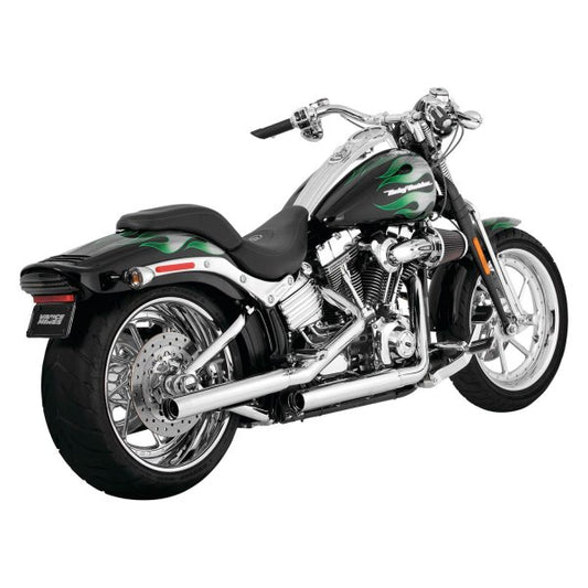 Vance & Hines® 16831 - 2-2 Chrome HS Straightshots Slip-On Exhaust System
