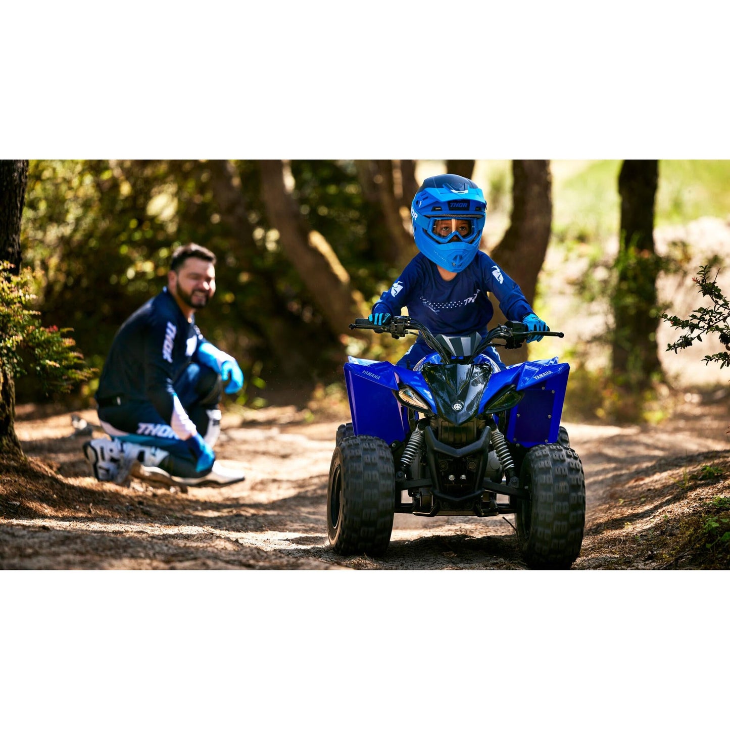 Yamaha Kids Off-Road Racing Quad Bike