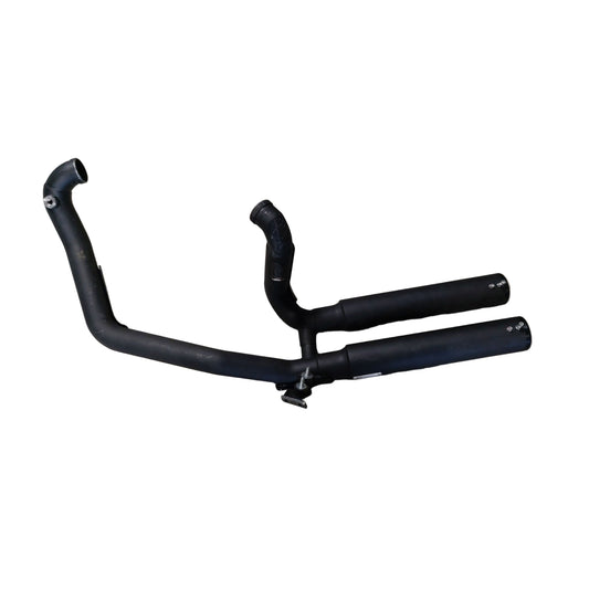 Exhaust System V-Rod "High Exit" Stainless Steel Black Matt NLC