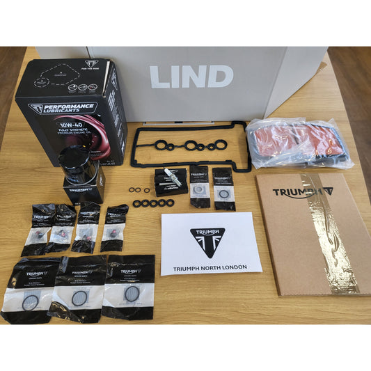 Triumph Street Triple Engine Genuine Service Kit & Engine Oil