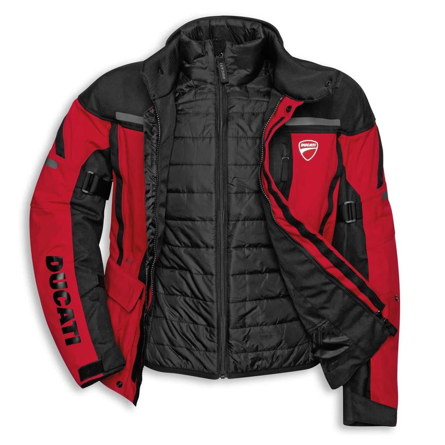 Ducati Men's RedFabric Jacket - Tour C4