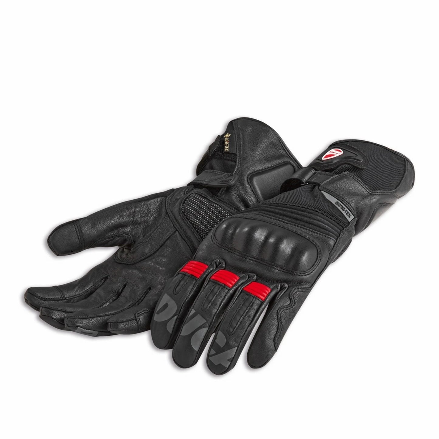 Ducati Fabric-Leather Gloves - Strada C5