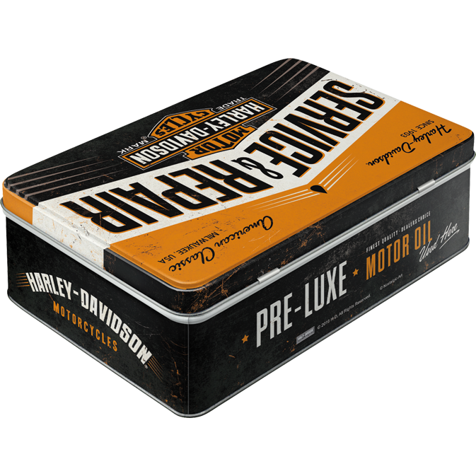 Harley-Davidson® Tin Box Flat - H-D Service&Repair