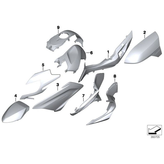 BMW Motorrad Left Front Fairing