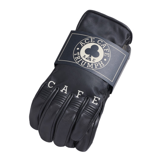 Triumph Ace Café Motorcycle Leather Gloves