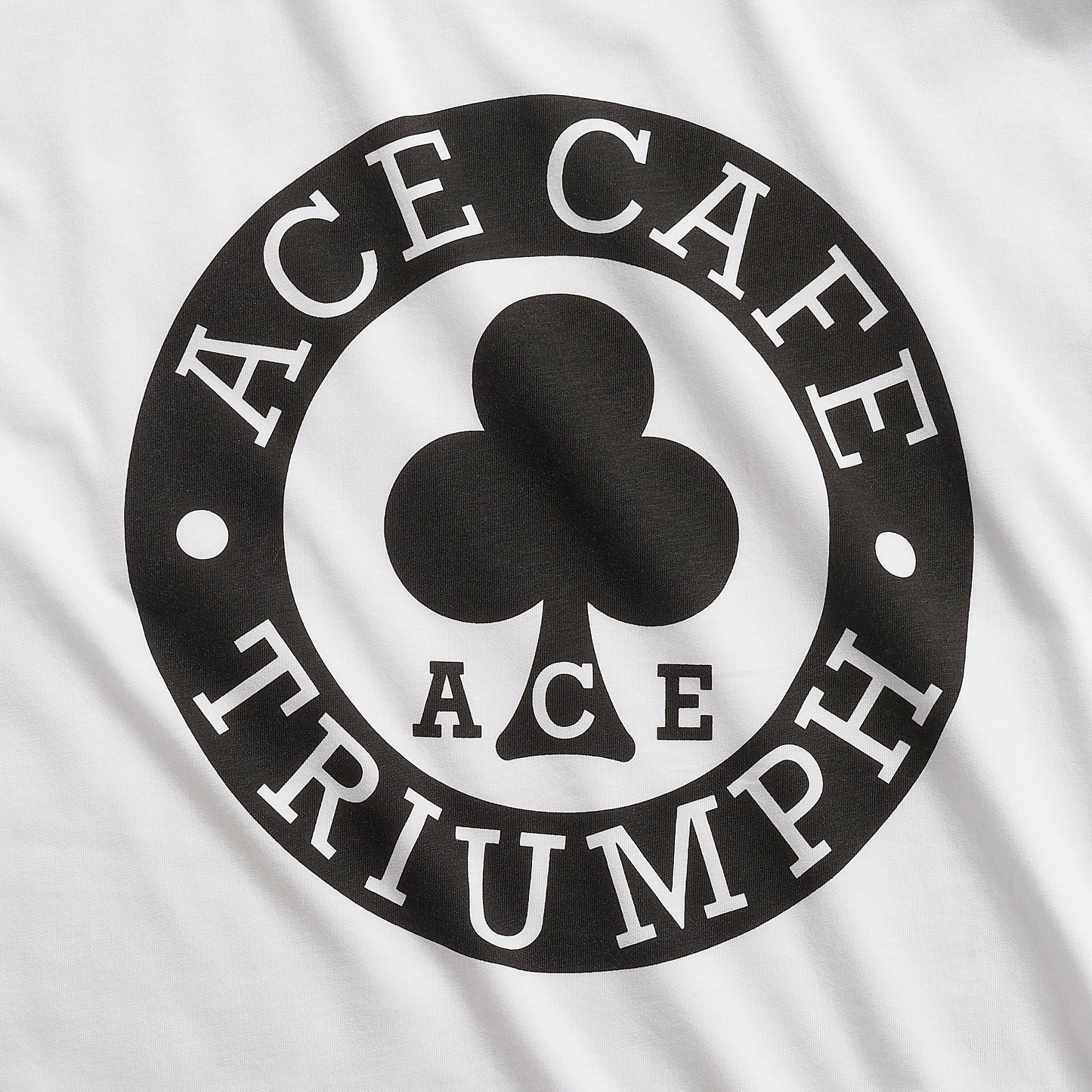 Triumph Ace Café Pocket T-Shirt - White