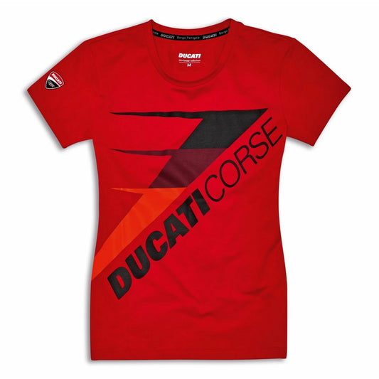 Ducati Women's Red T-Shirt - DC Speed