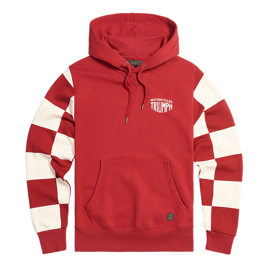 Triumph Haytham Hoodie - Red/Bone