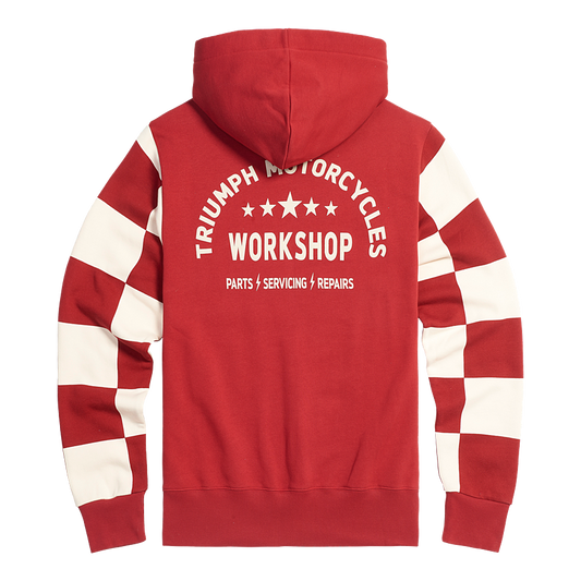 Triumph Haytham Hoodie - Red/Bone