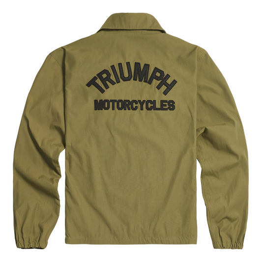 Triumph Carter Coach Jacket - Khaki/Black