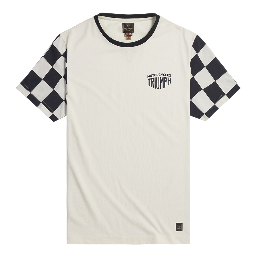 Triumph Preston T-Shirt - Bone/Black