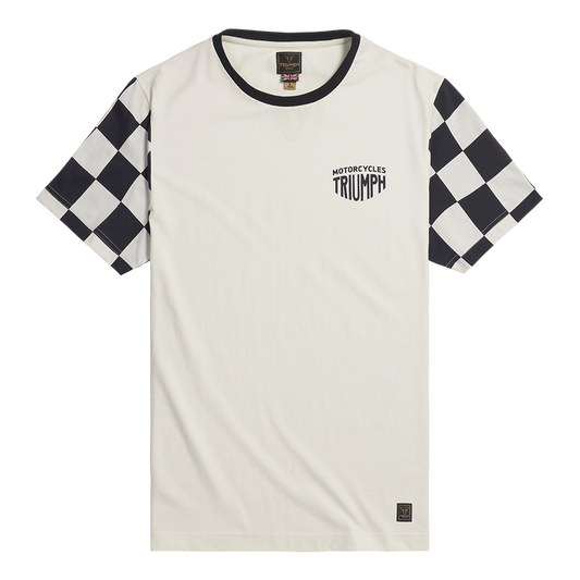 Triumph Preston T-Shirt - Bone/Black