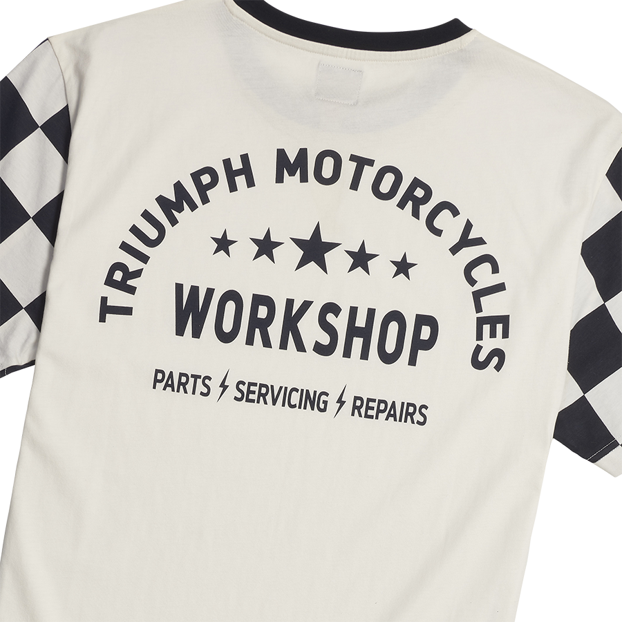 Triumph Preston T-Shirt - Bone/Black