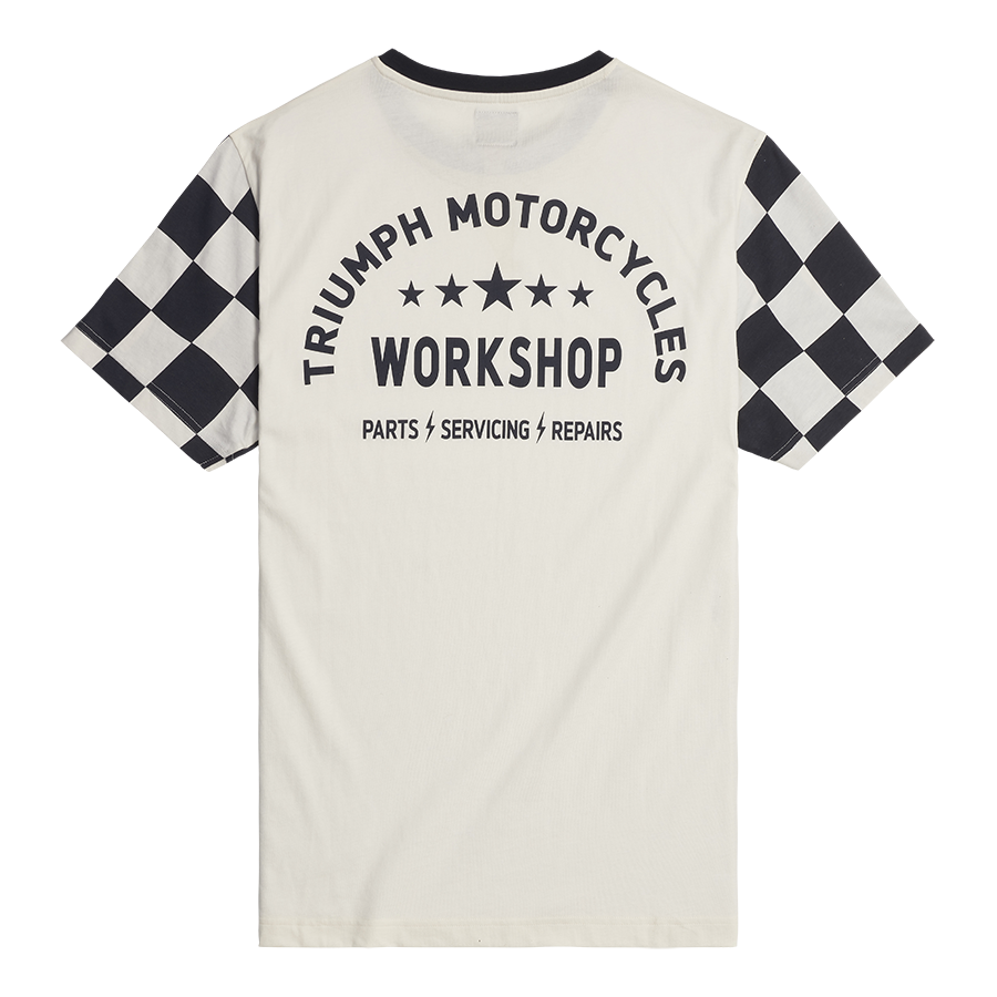 Triumph Preston T-Shirt - Bone/Black