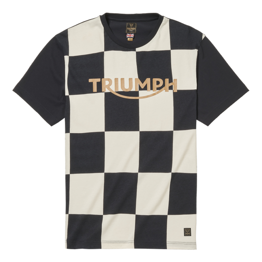 Triumph Cullen T-Shirt - Black/Bone