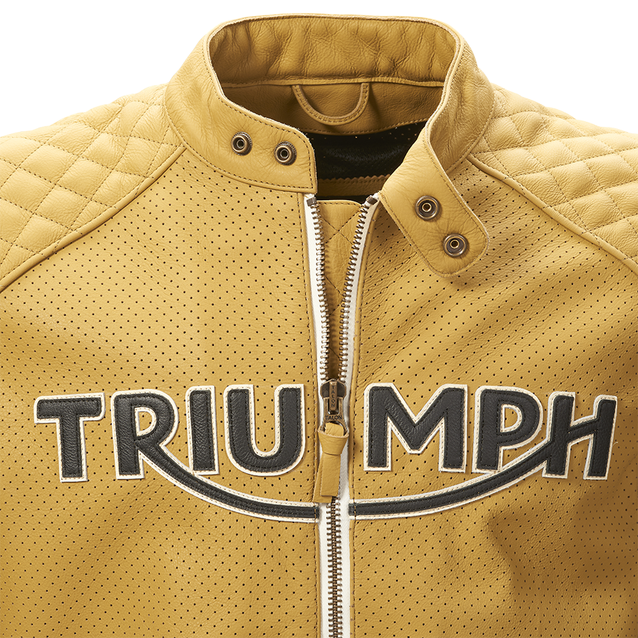 Triumph Braddan Air Race Jacket - Gold