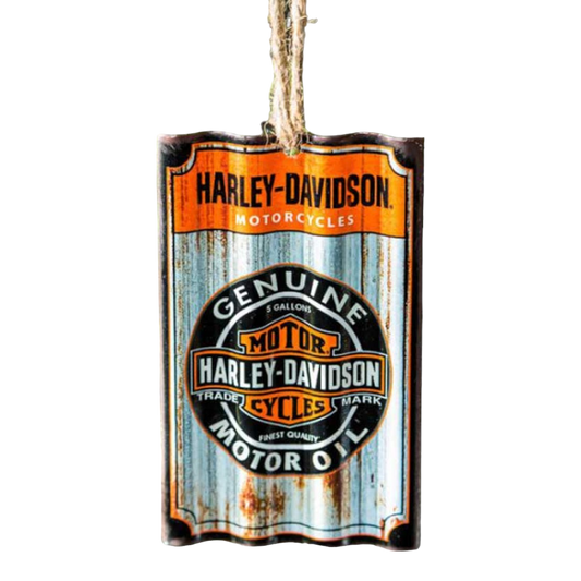 Harley-Davidson® Genuine Oil Ornament - Corrugated