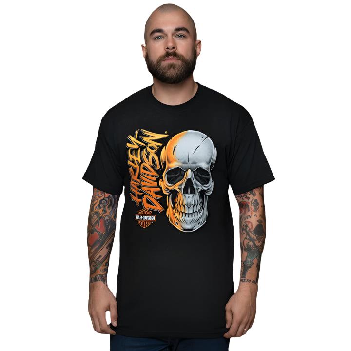 Harley-Davidson® Men's "Grit Skull" Guildford H-D Dealer T-Shirt