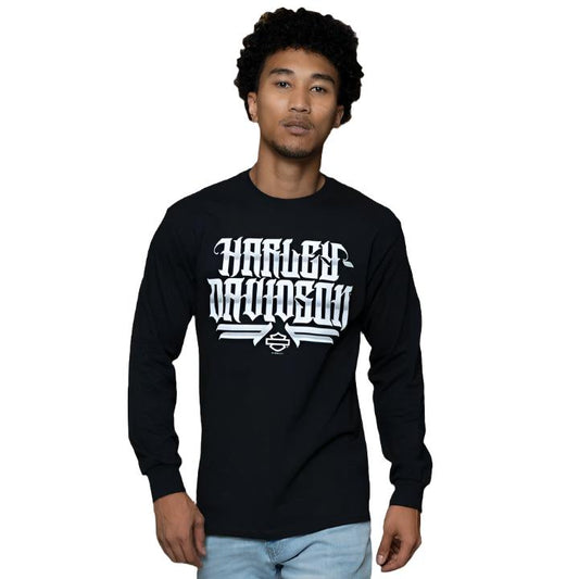 Harley-Davidson® Men's "Streets" Guildford H-D Dealer Long Sleeve T-shirt