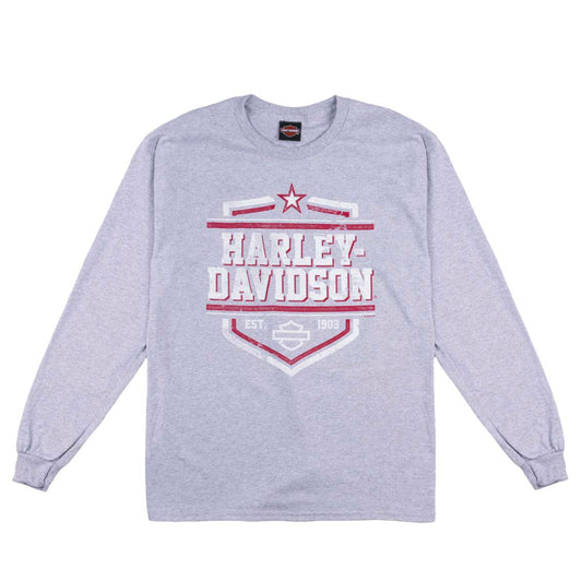 Harley-Davidson® Men's "Cowboys" Guildford H-D Long Sleeve Dealer T-Shirt