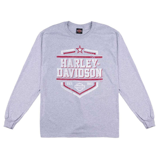 Harley-Davidson® Men's "Cowboys" Guildford H-D Long Sleeve Dealer T-Shirt
