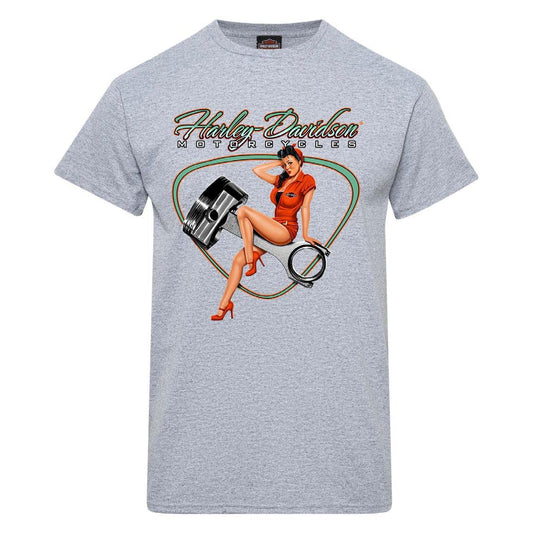 Harley-Davidson® Men's "Piston Pinup" Guildford H-D Dealer T-Shirt