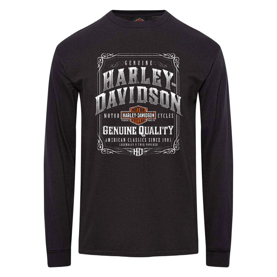 Harley-Davidson® Men's "Wanted" Guildford H-D Dealer Long Sleeve T-Shirt