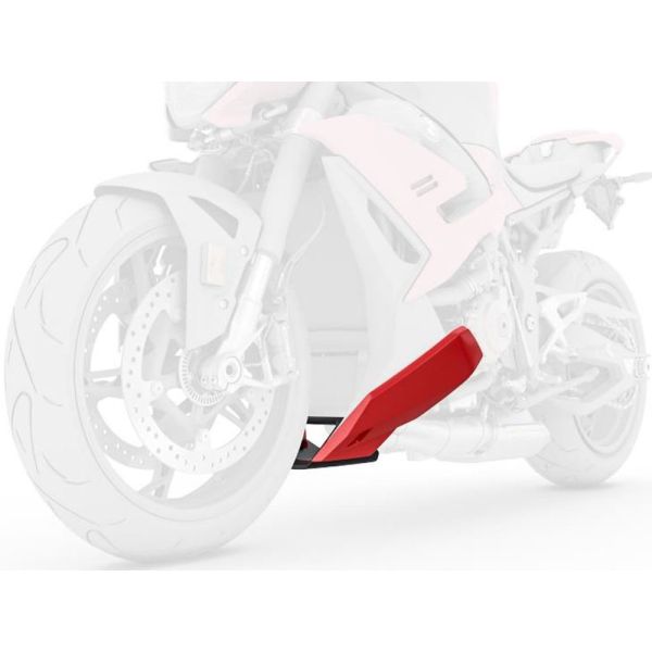 BMW Motorrad Red Left Engine Spoiler