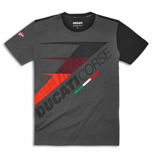 Ducati Men's Speed T-Shirt - Grey