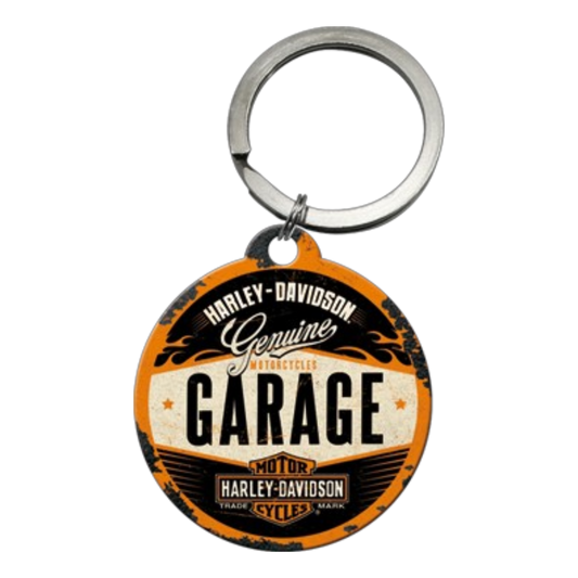 Harley-Davidson® Genuine Garage Keyring