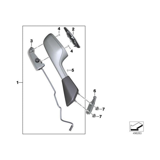 BMW Motorrad S1000RR Front Right LED Turn Signal