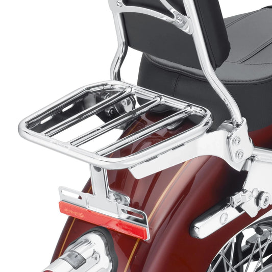 Harley-Davidson® Sport Luggage Rack for HoldFast Sissy Bar Upright - Chrome