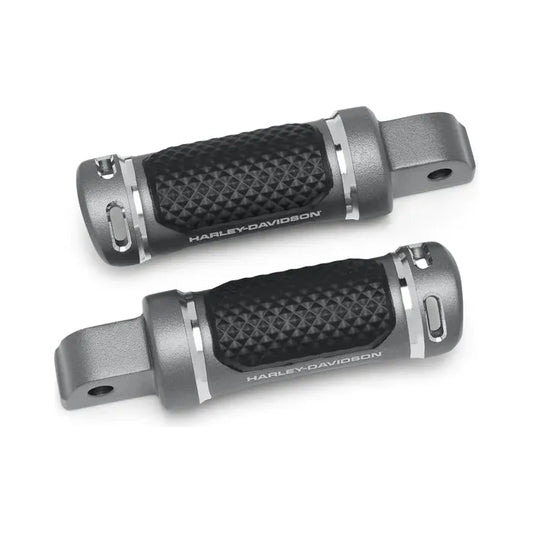 Harley-Davidson® Adversary Passenger Footpegs - Graphite Grey