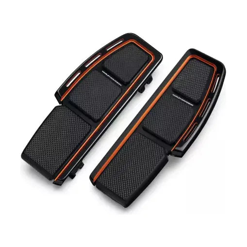 Harley-Davidson® Adversary Rider Footboard Kit Black/Orange