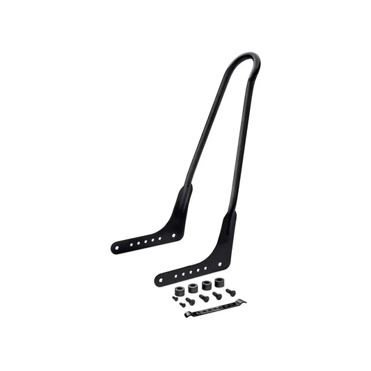 HARLEY-DAVIDSON TALL RIGID MOUNT SISSY BAR BLACK  Fits ’18-later FLDE, FLHC, FLHCS, FLSL, FXBB, FXBBS, FXST and '24-later FLI models