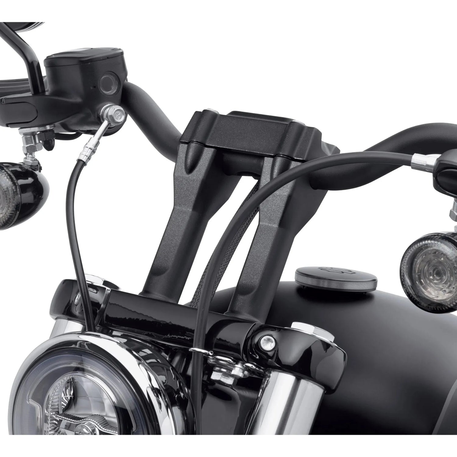Harley-Davidson® Tall Handlebar Riser Black – LIND